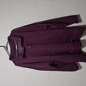 Maurices button collar sweatshirt